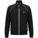 Black BOSS track jacket ghost-mannequin front