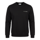Black Lacoste sweatshirt ghost-mannequin front