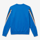 Blue sweatshirt back flat-lay