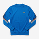 Blue sweatshirt front flat-lay