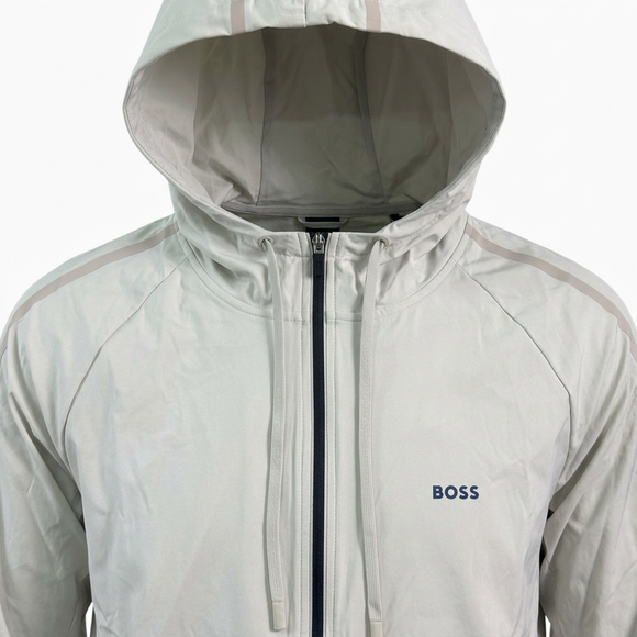 BOSS shell jacket front close-up