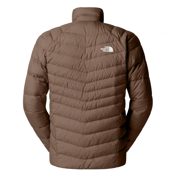 Brown The North Face jacket back