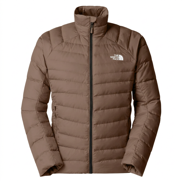Brown The North Face jacket front