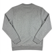 Grey BOSS sweatshirt full back flat-lay