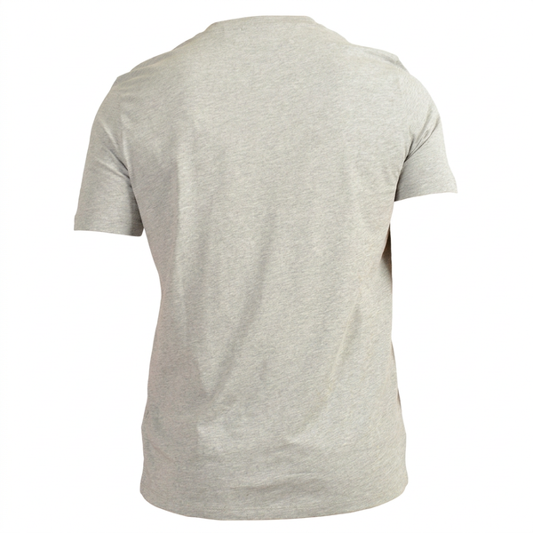 Grey T-shirt ghost-mannequin back