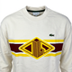 Lacoste sweatshirt ghost-mannequin chest close-up