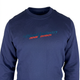 Navy Diesel sweatshirt chest close-up