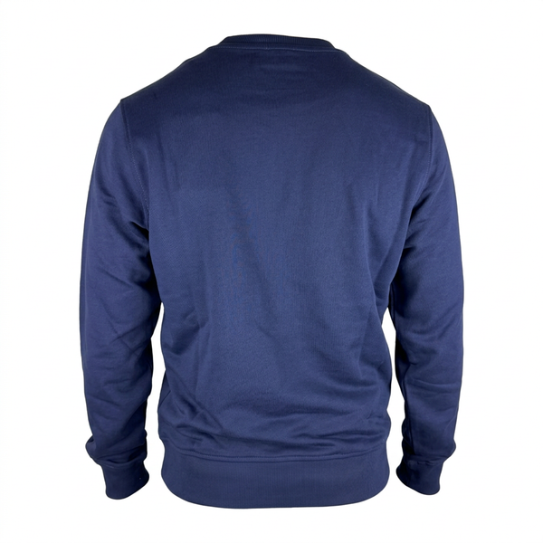 Navy Diesel sweatshirt ghost-mannequin back