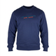 Navy Diesel sweatshirt ghost-mannequin front