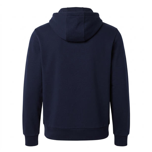 Navy Lacoste hoodie back