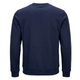 Navy Lacoste sweatshirt ghost-mannequin back