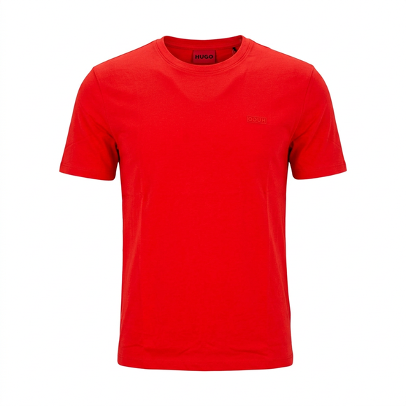 Red HUGO T-shirt ghost-mannequin front