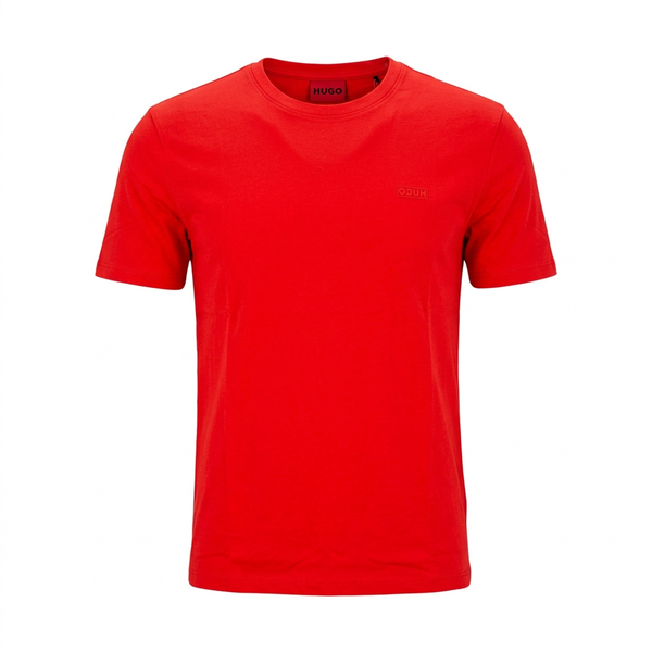 Red HUGO T-shirt ghost-mannequin front