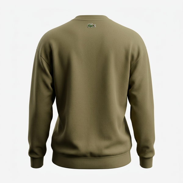 Revised Lacoste sweatshirt ghost-mannequin back