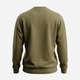 Revised Lacoste sweatshirt ghost-mannequin back