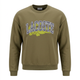 Revised Lacoste sweatshirt ghost-mannequin front