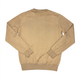 Tan BOSS sweater back flat-lay